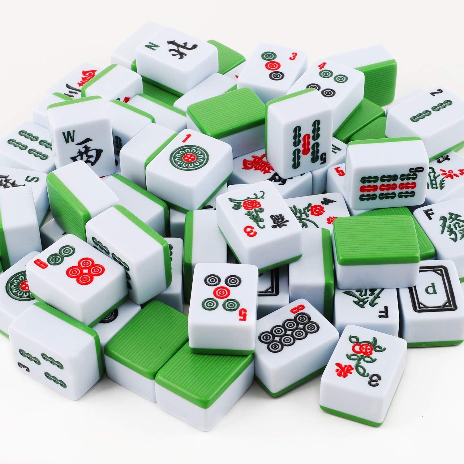 Mahjong Set with English Characters, 144 Resin Tiles: image 5