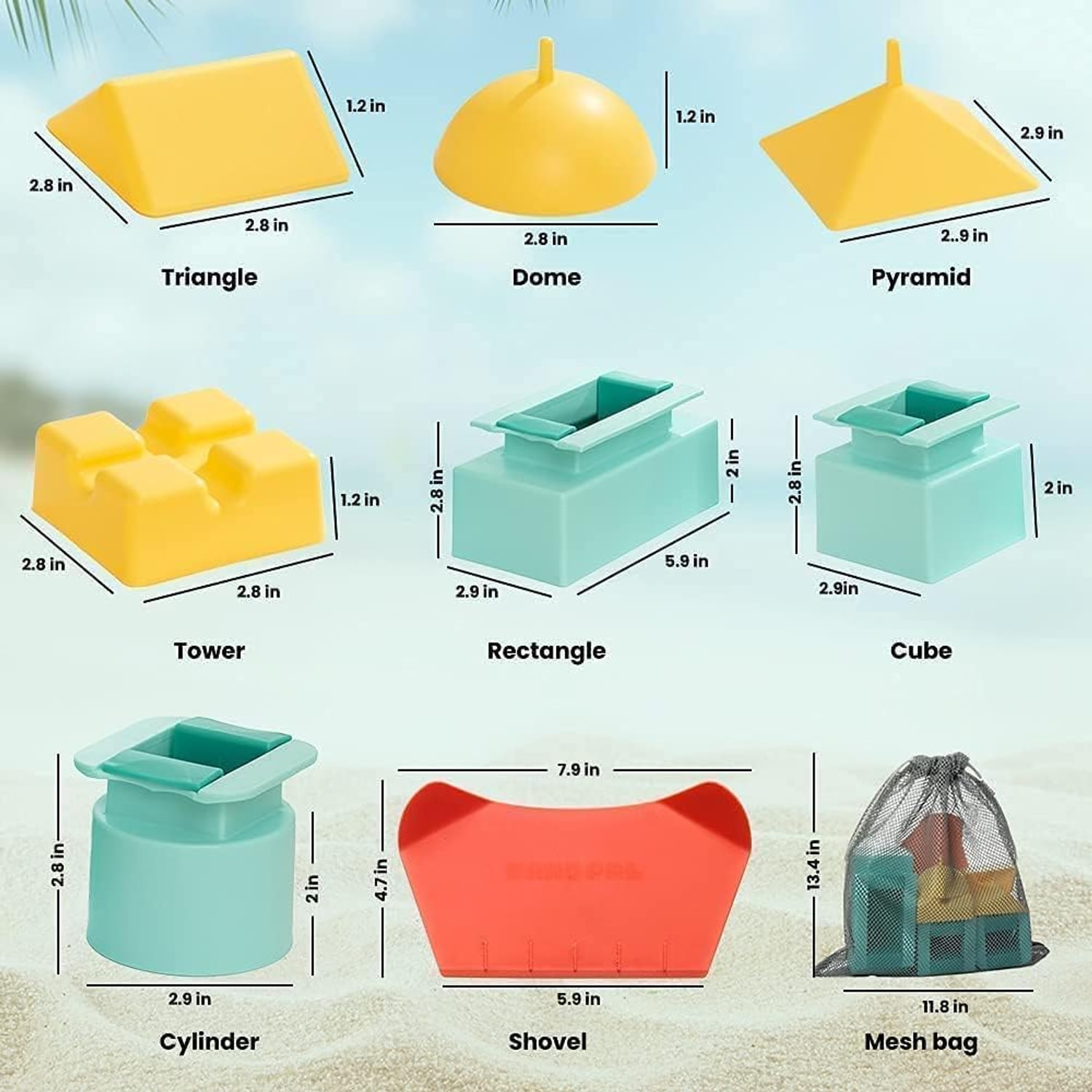 Beach Sand Toy Set