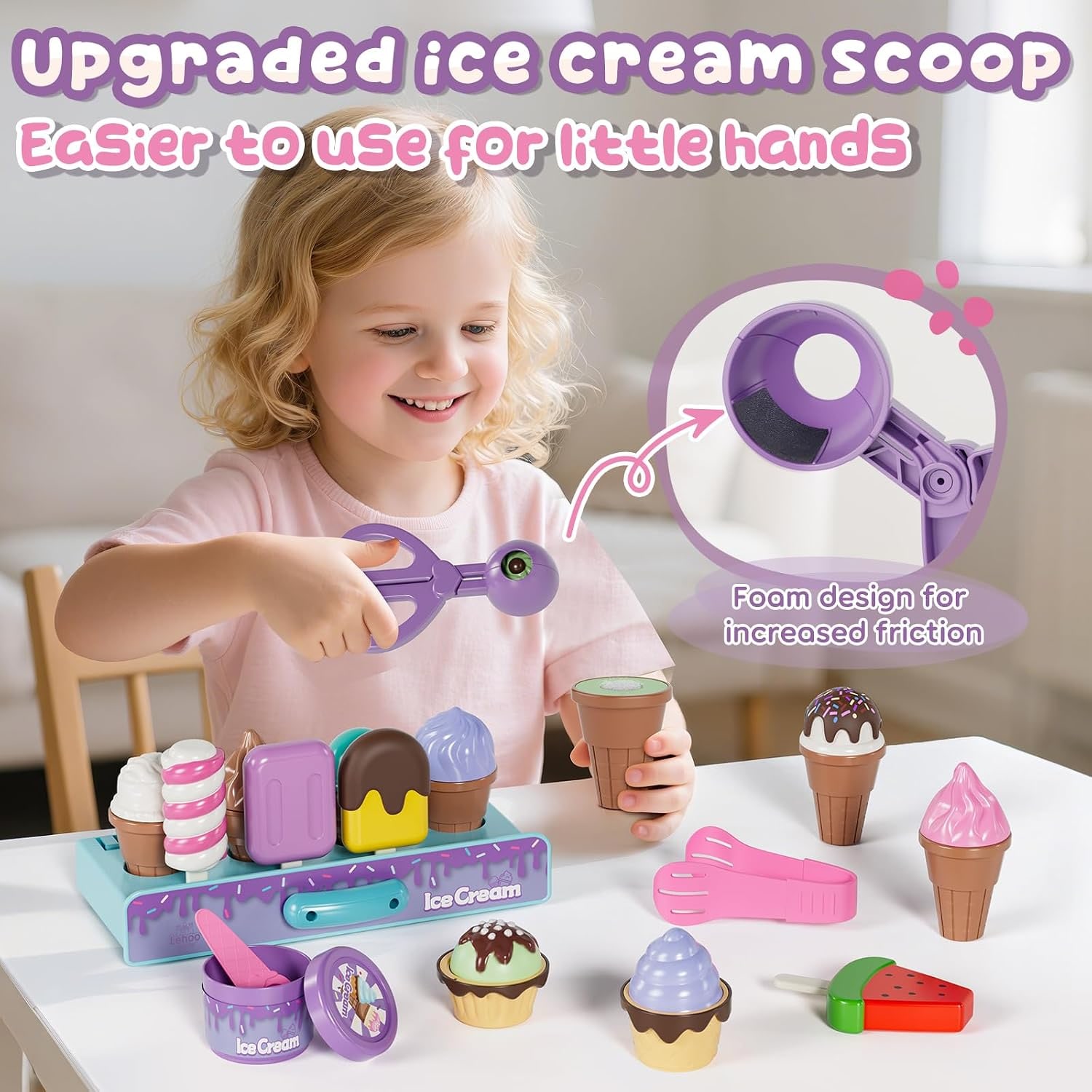 Ice Cream Counter Playset
