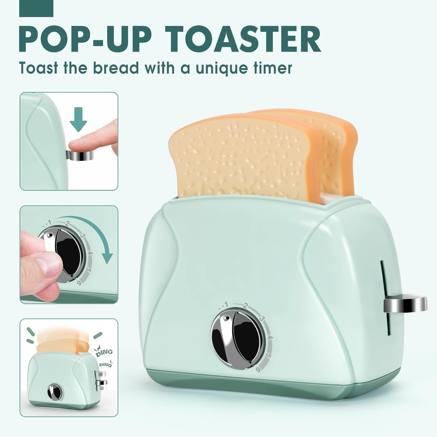 Toy Kitchen Appliances Set