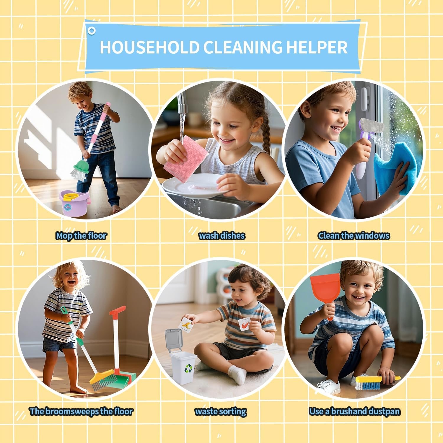 Kids Cleaning Toy Set