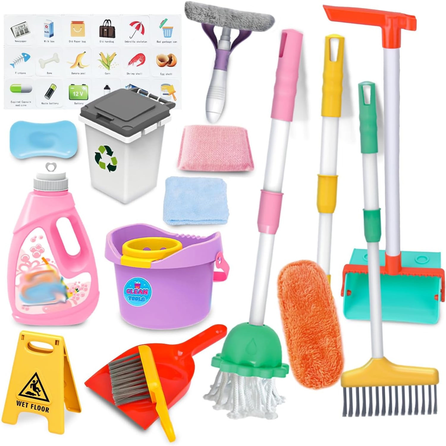 Kids Cleaning Toy Set
