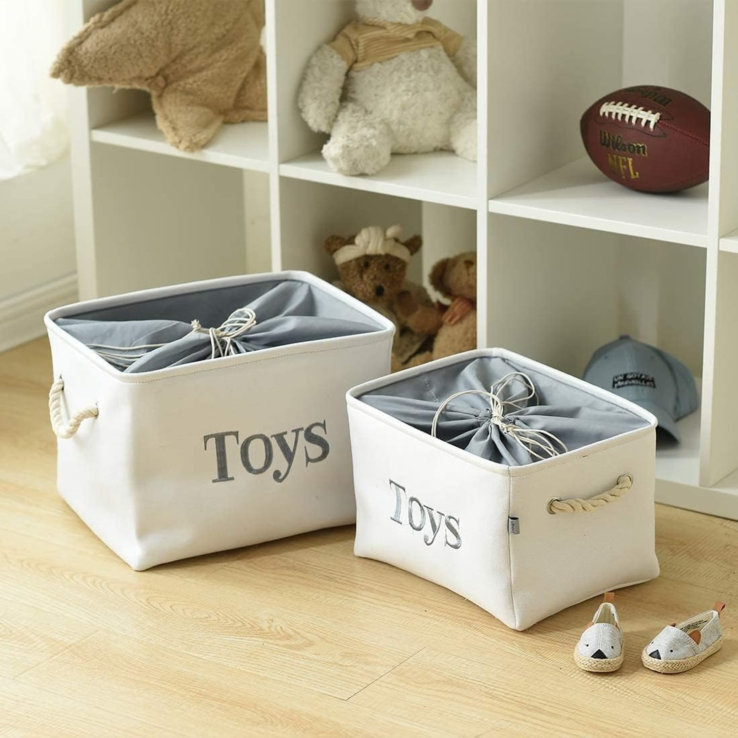Collapsible Toy Storage Basket