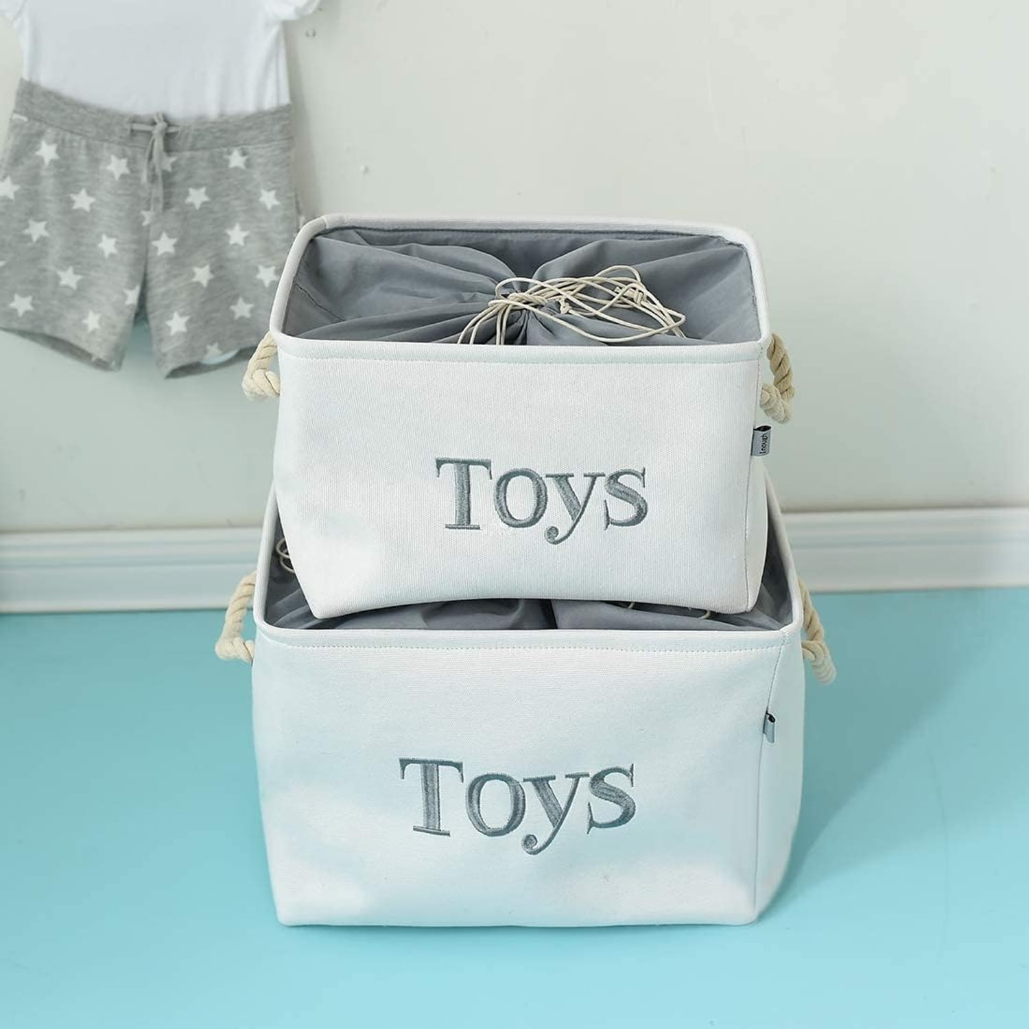 Collapsible Toy Storage Basket